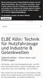 Mobile Screenshot of elbe-gmbh.de